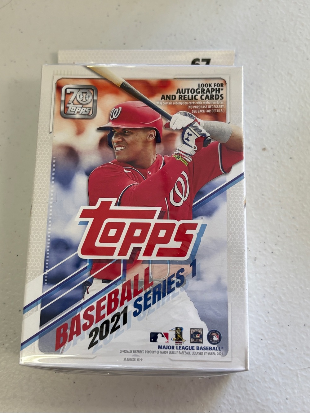 2021 Topps Baseball series 1 hanger box unopened